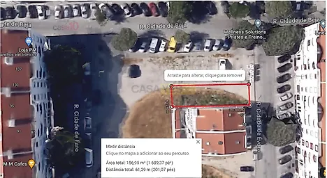 Land for sale in Montijo, Portugal — €61,000
