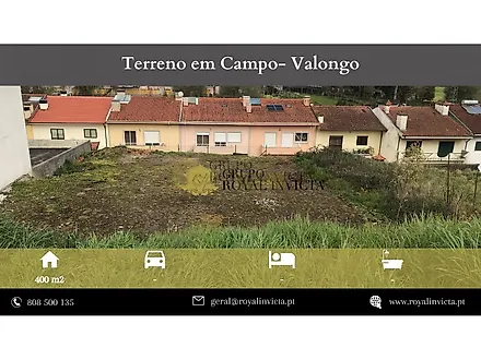 Land for sale in Valongo, Portugal — €55,000