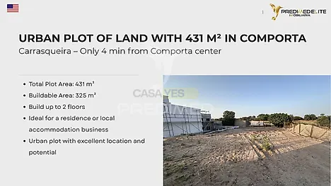 Land for sale in Alcácer do Sal, Portugal — €290,000