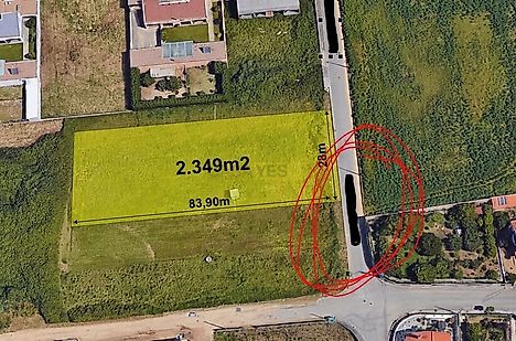 Land for sale in Ovar, Portugal — €240,000