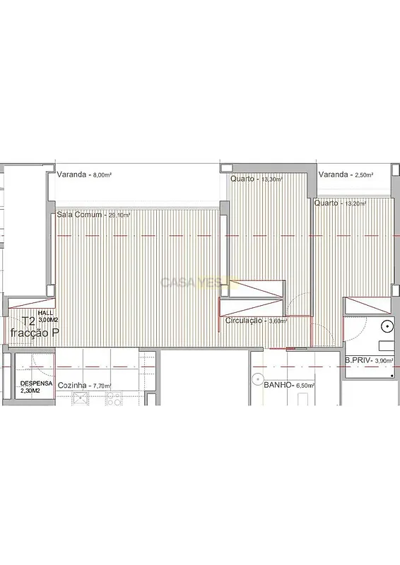 Apartamento T2 à venda em Campo e Sobrado, Valongo — foto 13