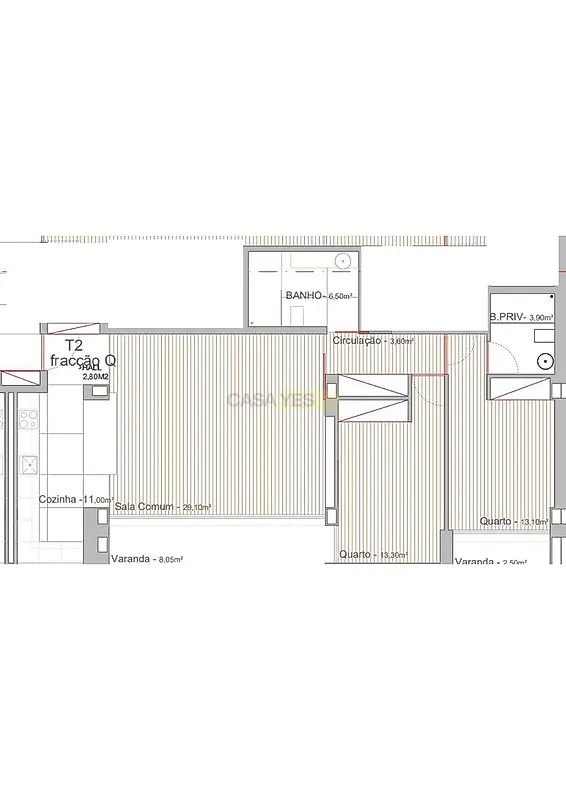 Apartamento T2 à venda em Campo e Sobrado, Valongo — foto 13