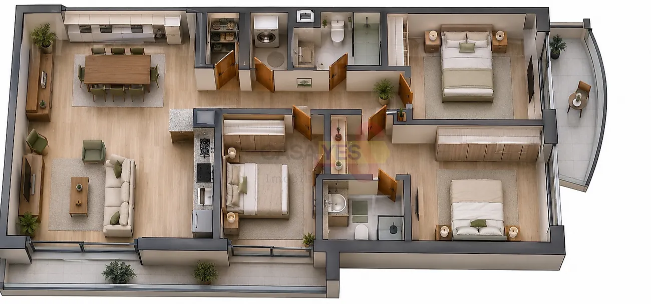 Apartamento T3 à venda em Cristelos, Boim e Ordem, Lousada — foto 8