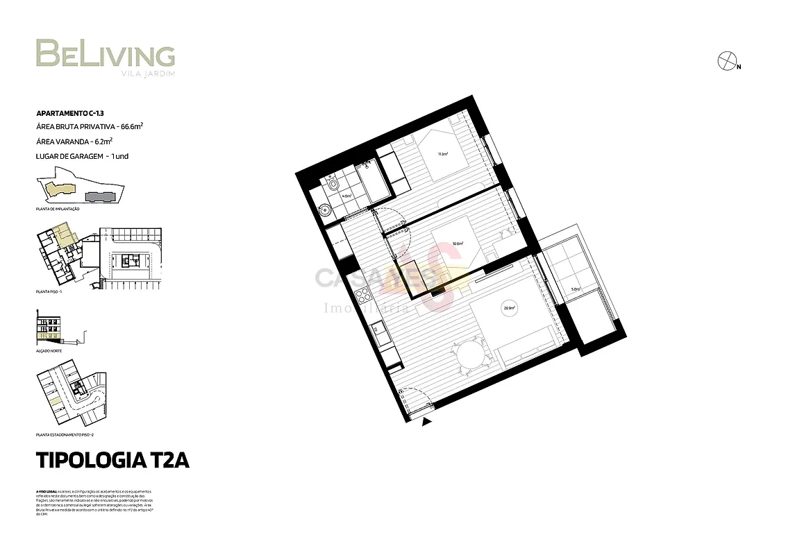 Apartamento T2 à venda em Aves, Santo Tirso — foto 11