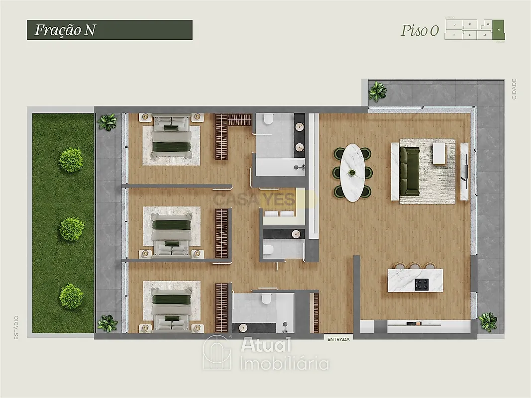Apartamento T3 à venda em Caldas de Vizela (São Miguel e São João), Vizela — foto 26