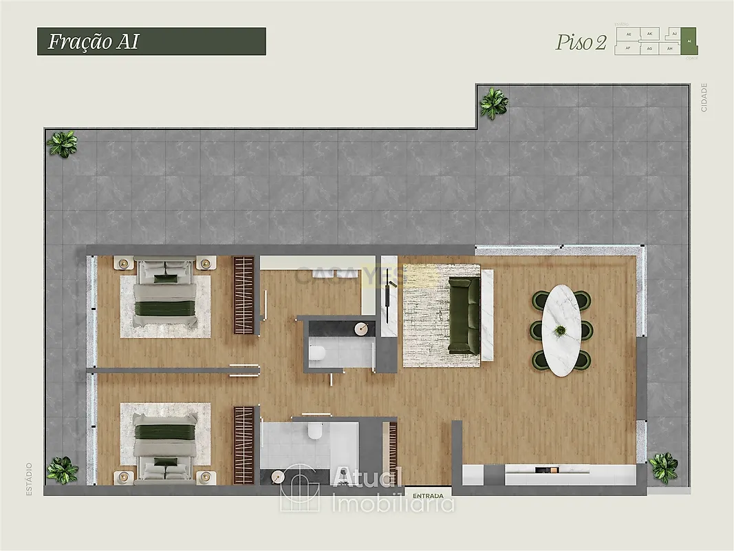 Apartamento T2 à venda em Caldas de Vizela (São Miguel e São João), Vizela — foto 19