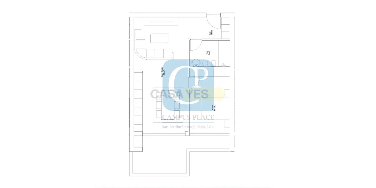 Apartamento T1 à venda em Alfena, Valongo — foto 13