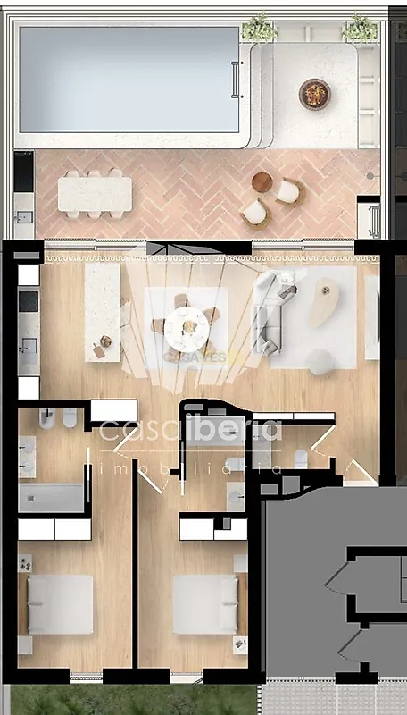 Apartamento T2 à venda em Moncarapacho e Fuseta, Olhão — foto 7