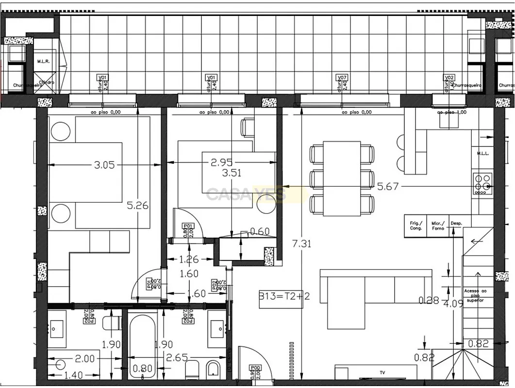 Apartamento T2 à venda em Parceiros e Azoia, Leiria — foto 30