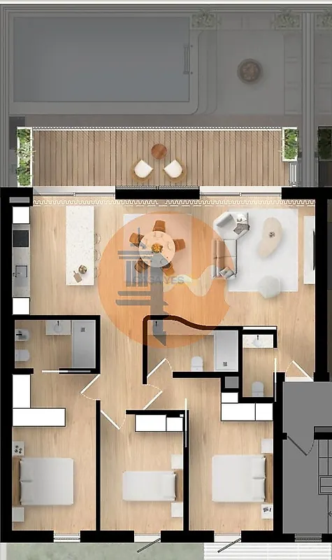 Apartamento T2 à venda em Moncarapacho e Fuseta, Olhão — foto 5