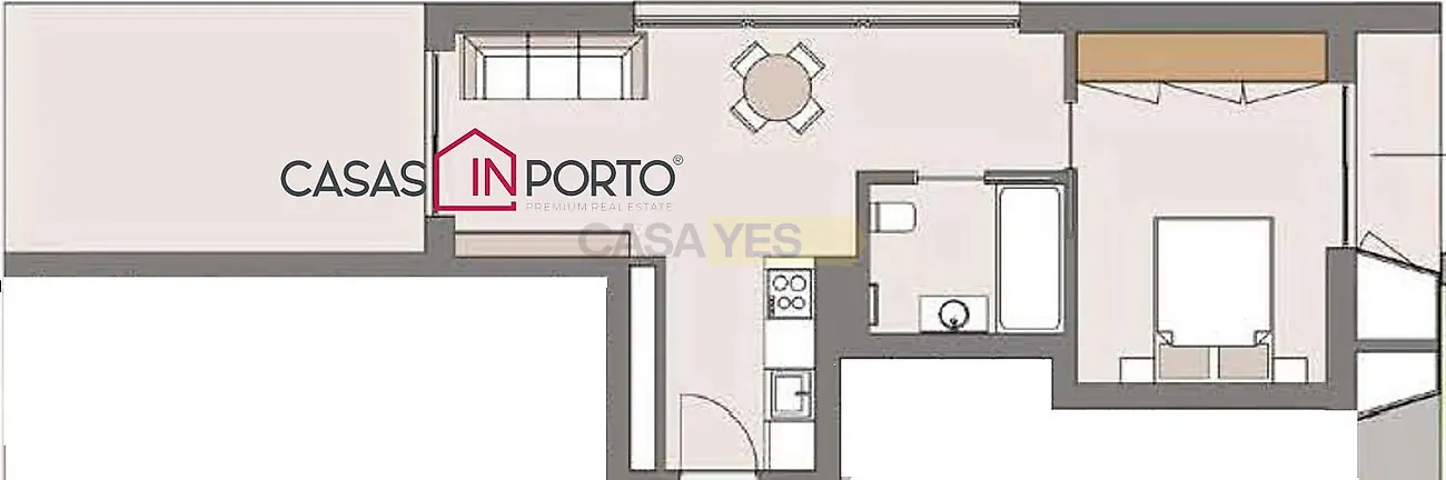 Apartamento T0 à venda em Santo António dos Olivais, Coimbra — foto 2