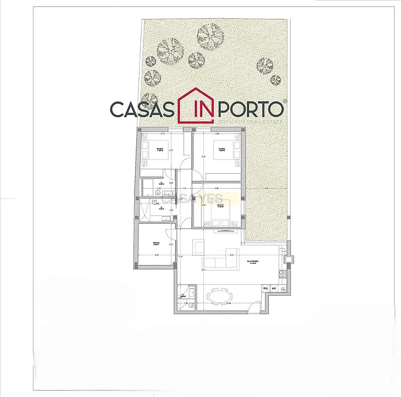 Apartamento T3 em Bonfim, €495.000