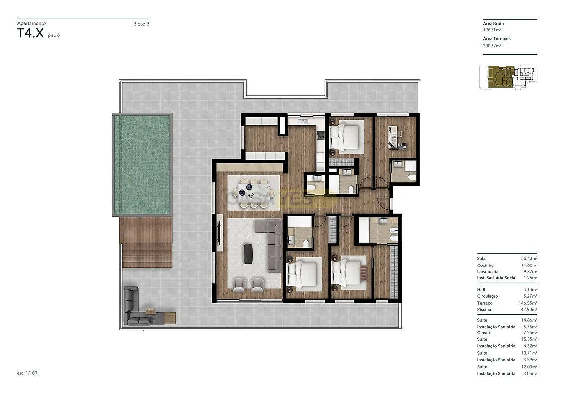 Apartamento T4 à venda em Santa Luzia, Funchal — foto 15