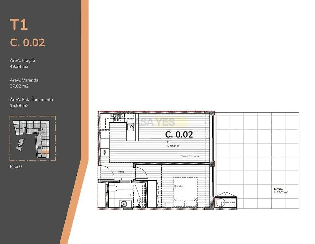 Apartamento T0 à venda em Mafamude e Vilar do Paraíso, Vila Nova de Gaia — foto 14