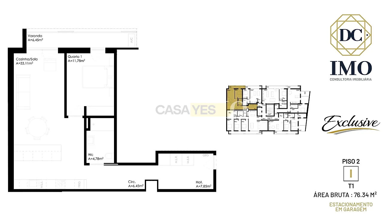 Apartamento T1 à venda em Tondela e Nandufe, Tondela — foto 2
