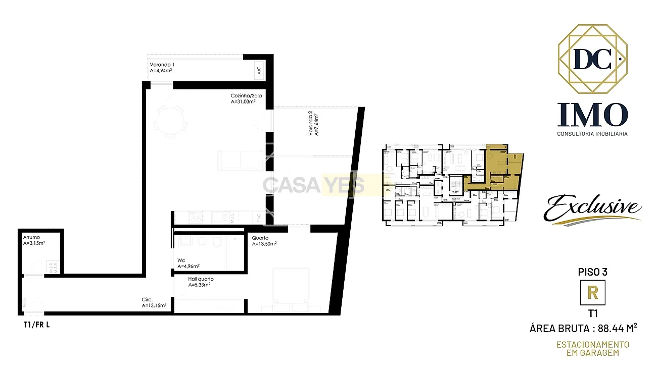 Apartamento T1 à venda em Tondela e Nandufe, Tondela — foto 2