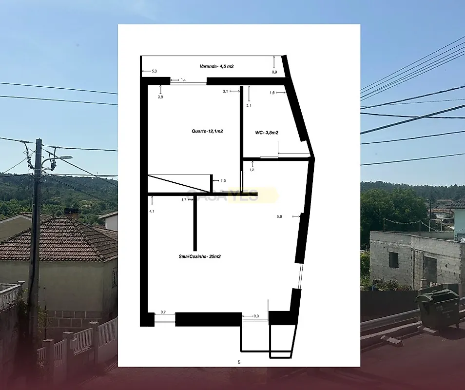 Moradia T1 à venda em Bodiosa, Viseu — foto 14