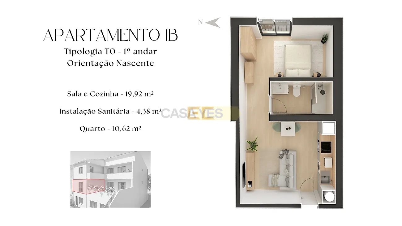 Apartamento T0 à venda em São Pedro, Figueira da Foz — foto 15