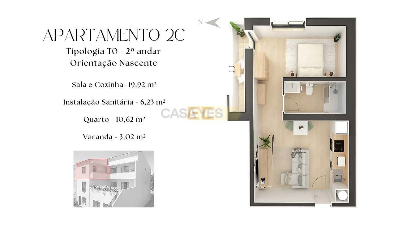 Apartamento T0 à venda em Buarcos e São Julião, Figueira da Foz — foto 15