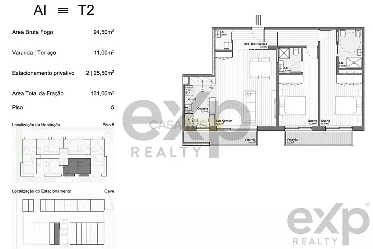 Apartamento T2 à venda em Santa Marinha e São Pedro da Afurada, Vila Nova de Gaia — foto 2