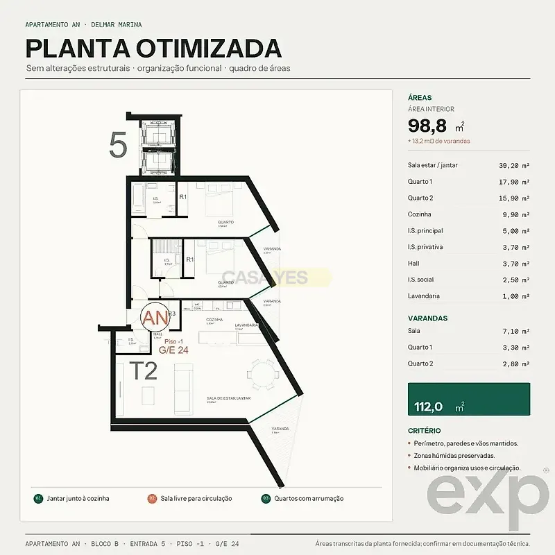 Apartamento T2 à venda em Moncarapacho e Fuseta, Olhão — foto 34