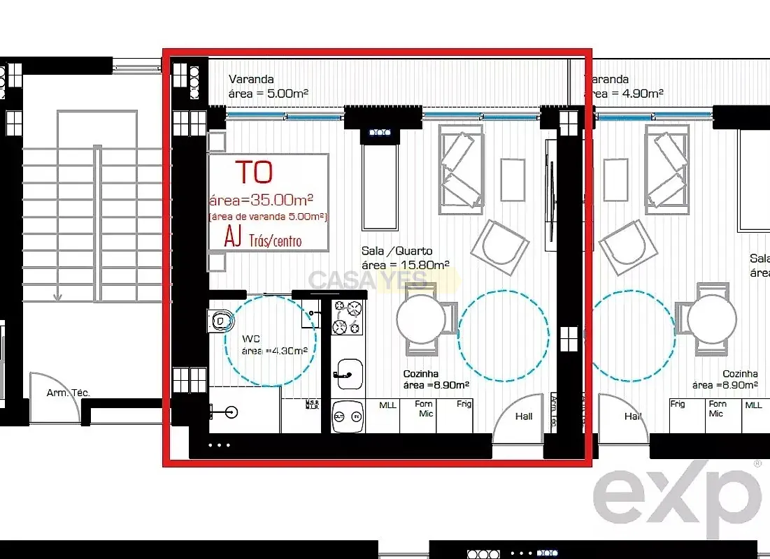 Apartamento T1 à venda em Cristelos, Boim e Ordem, Lousada — foto 7