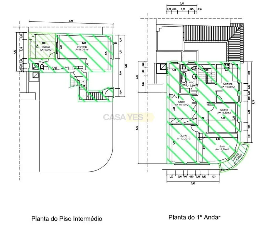 Apartamento T4 em Alcabideche, €475.000