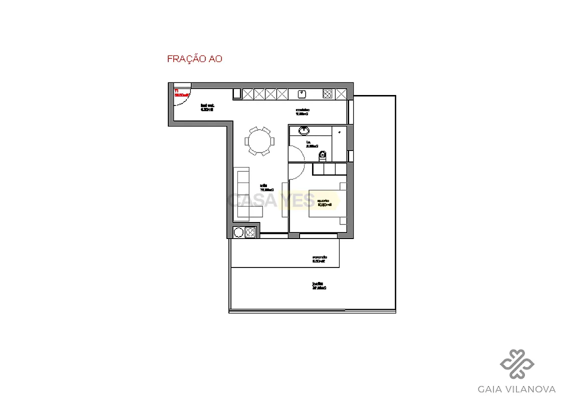 Apartamento T1 à venda em Gulpilhares e Valadares, Vila Nova de Gaia — foto 16