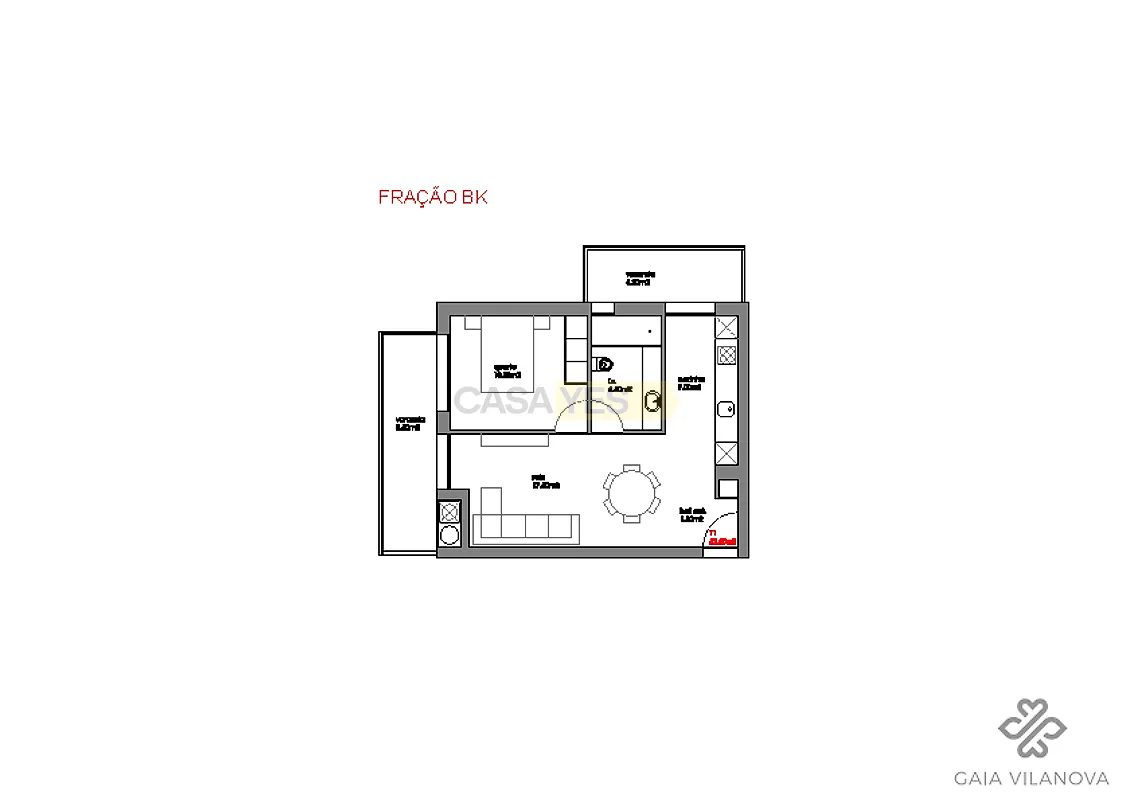 Apartamento T1 à venda em Gulpilhares e Valadares, Vila Nova de Gaia — foto 16