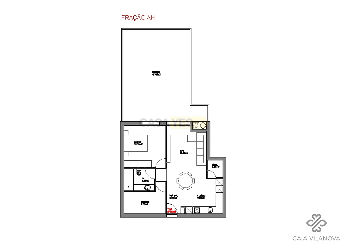 Apartamento T1 à venda em Gulpilhares e Valadares, Vila Nova de Gaia — foto 15
