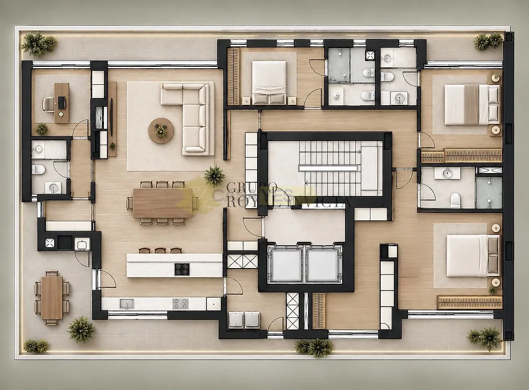Apartamento T4 à venda em Vila Nova de Famalicão e Calendário, Vila Nova de Famalicão — foto 8