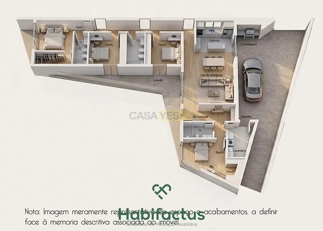 Moradia T4 à venda em Barreiros e Cepões, Viseu — foto 6