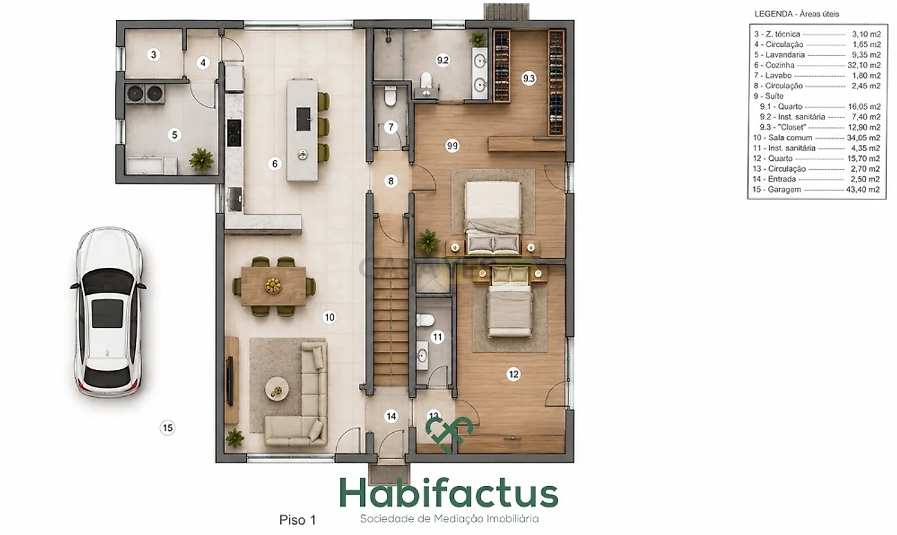 Apartamento T4 à venda em Tonda, Tondela — foto 6