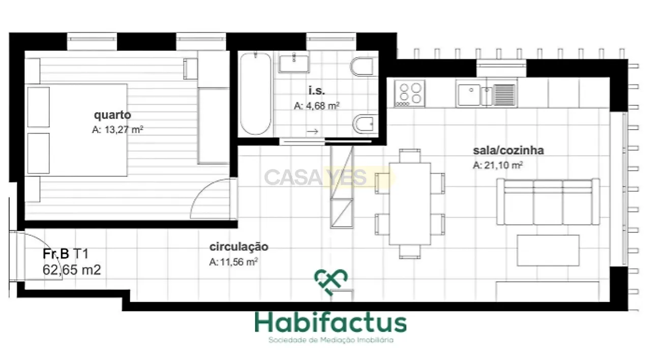 Apartamento T1 à venda em Alhões, Bustelo, Gralheira e Ramires, Cinfães — foto 12