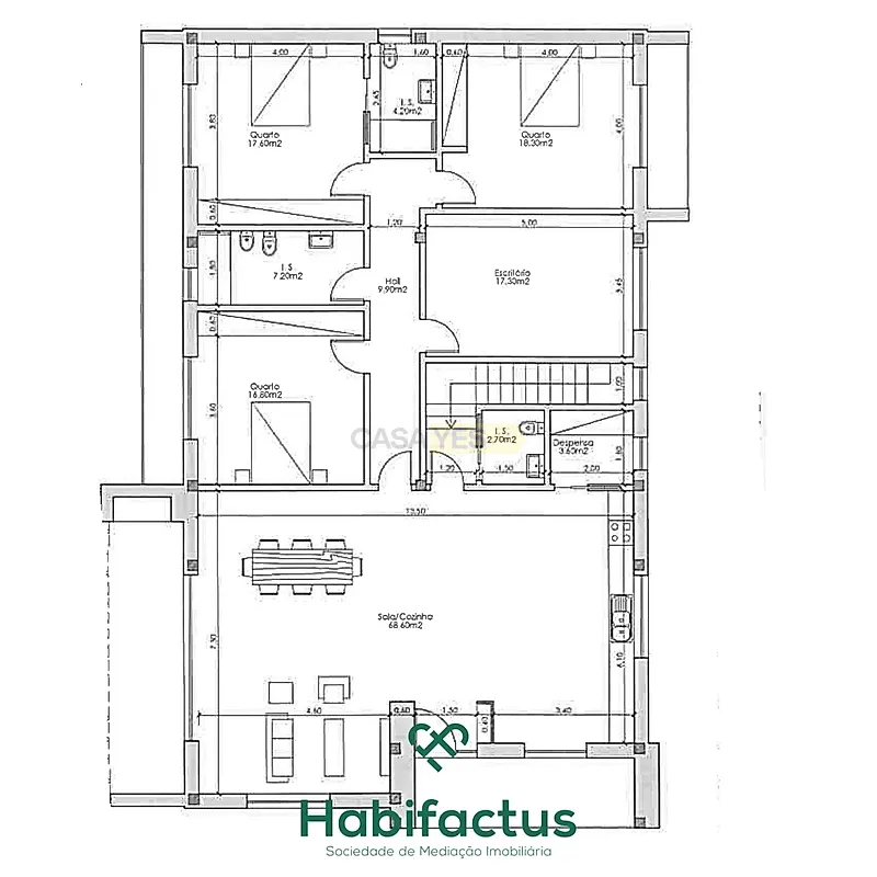 Apartamento T4 à venda em São João de Lourosa, Viseu — foto 19