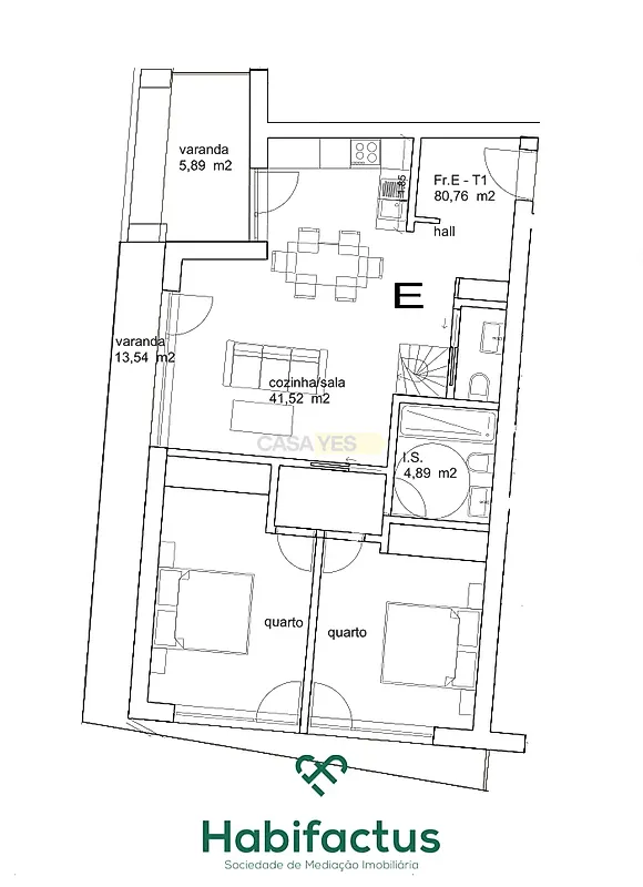 Apartamento T2 à venda em Tondela e Nandufe, Tondela — foto 4
