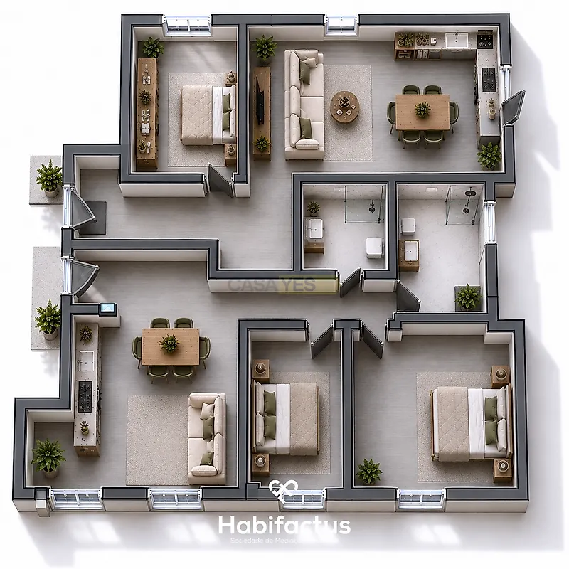 Apartamento T3 à venda em Alhões, Bustelo, Gralheira e Ramires, Cinfães — foto 2