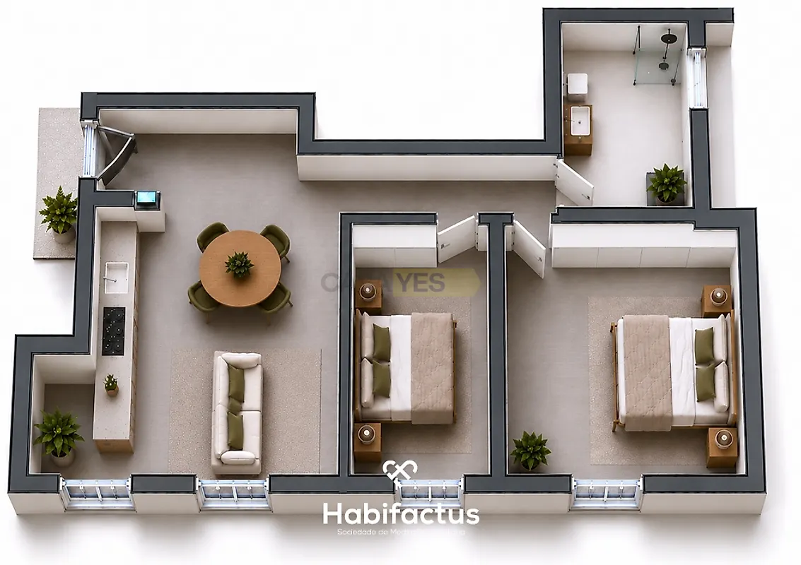 Apartamento T3 à venda em Alhões, Bustelo, Gralheira e Ramires, Cinfães — foto 4