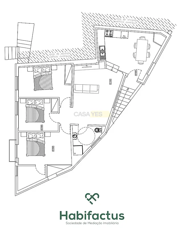 Apartamento T3 à venda em Cavernães, Viseu — foto 9