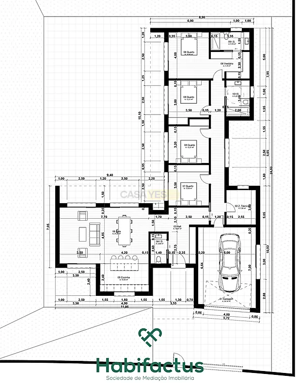 Apartamento T4 à venda em Lordosa, Viseu — foto 15