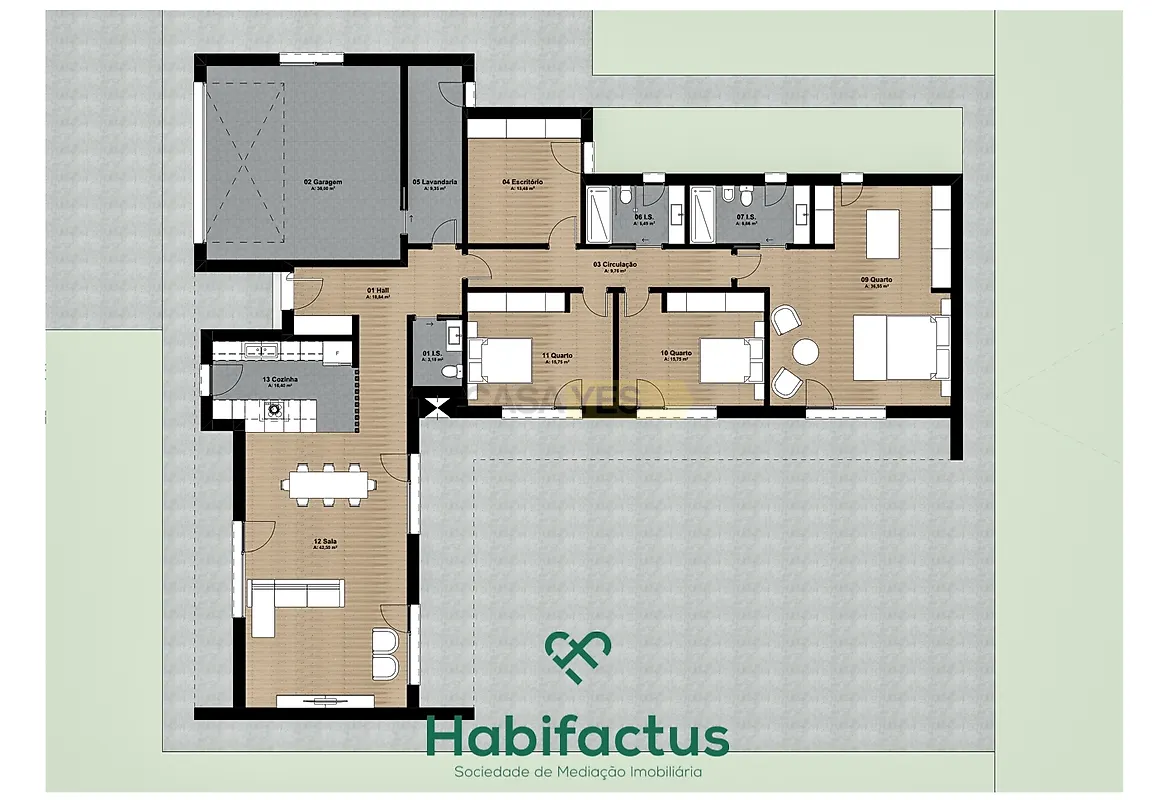 Apartamento T4 à venda em Lordosa, Viseu — foto 12