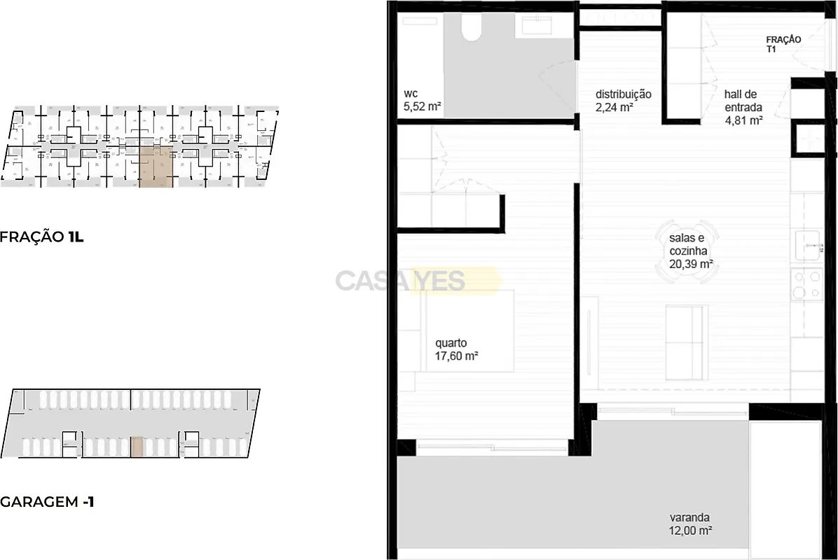 Apartamento T1 à venda em Campos e Vila Meã, Vila Nova de Cerveira — foto 12