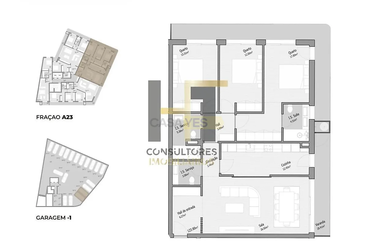 Apartamento T3 à venda em Covelas, Trofa — foto 21