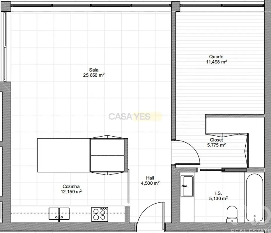 Apartamento T1 à venda em São Martinho do Porto, Alcobaça — foto 6