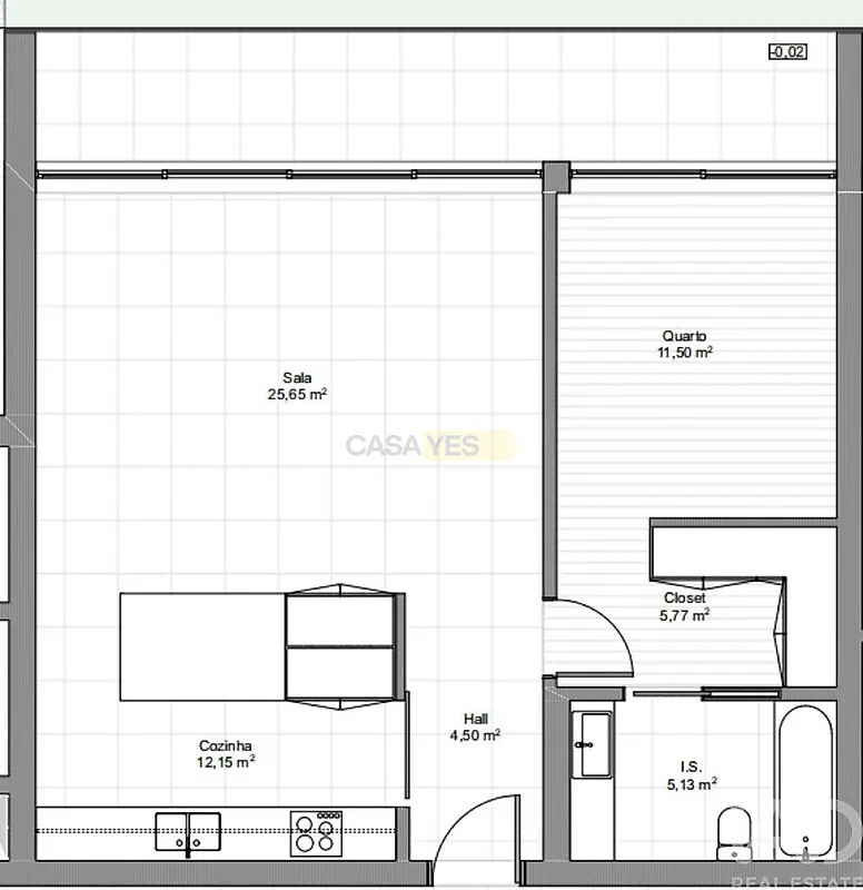 Apartamento T1 à venda em São Martinho do Porto, Alcobaça — foto 7