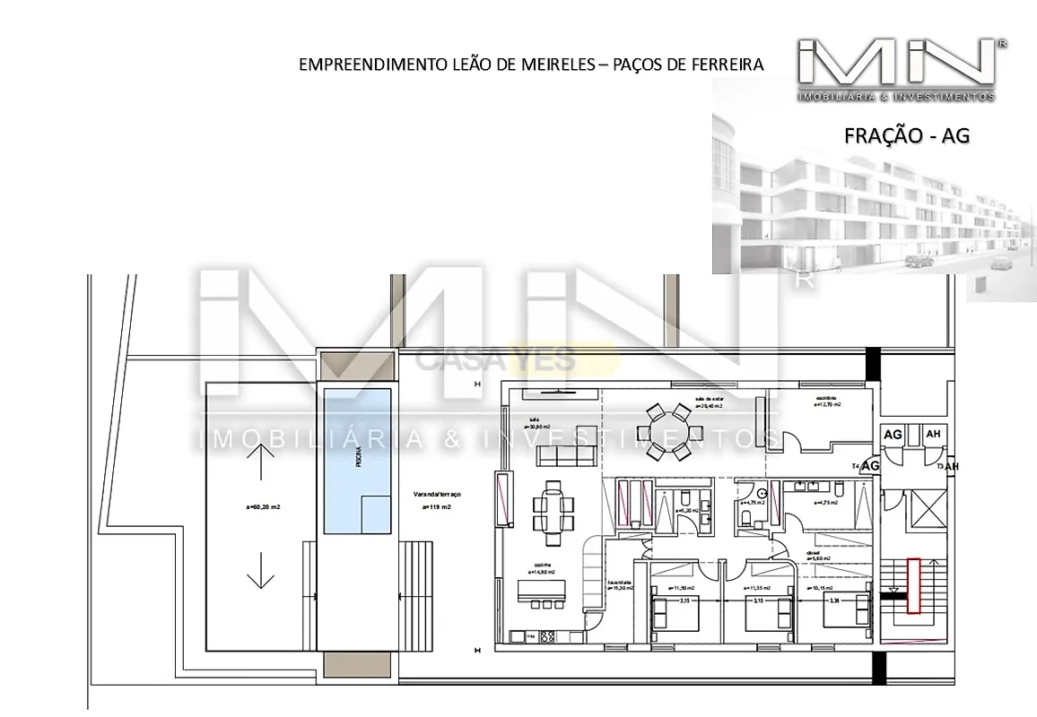 Apartamento T4 à venda em Frazão Arreigada, Paços de Ferreira — foto 9