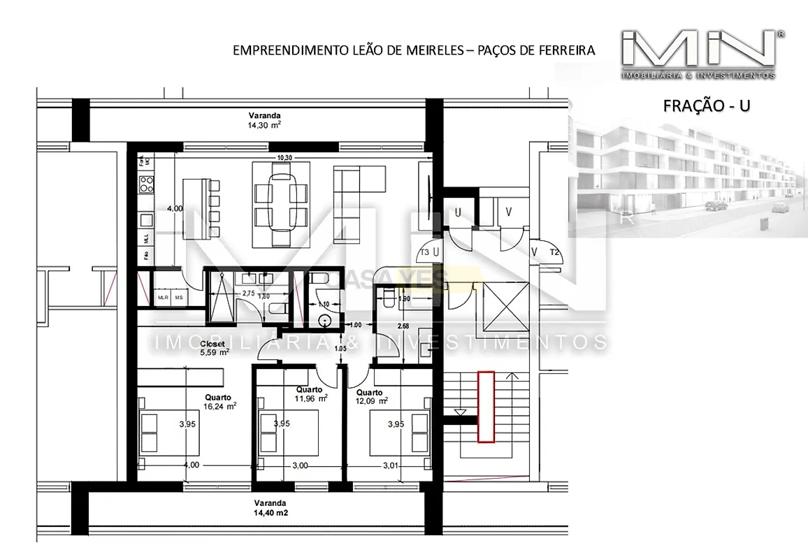 Apartamento T3 à venda em Frazão Arreigada, Paços de Ferreira — foto 9