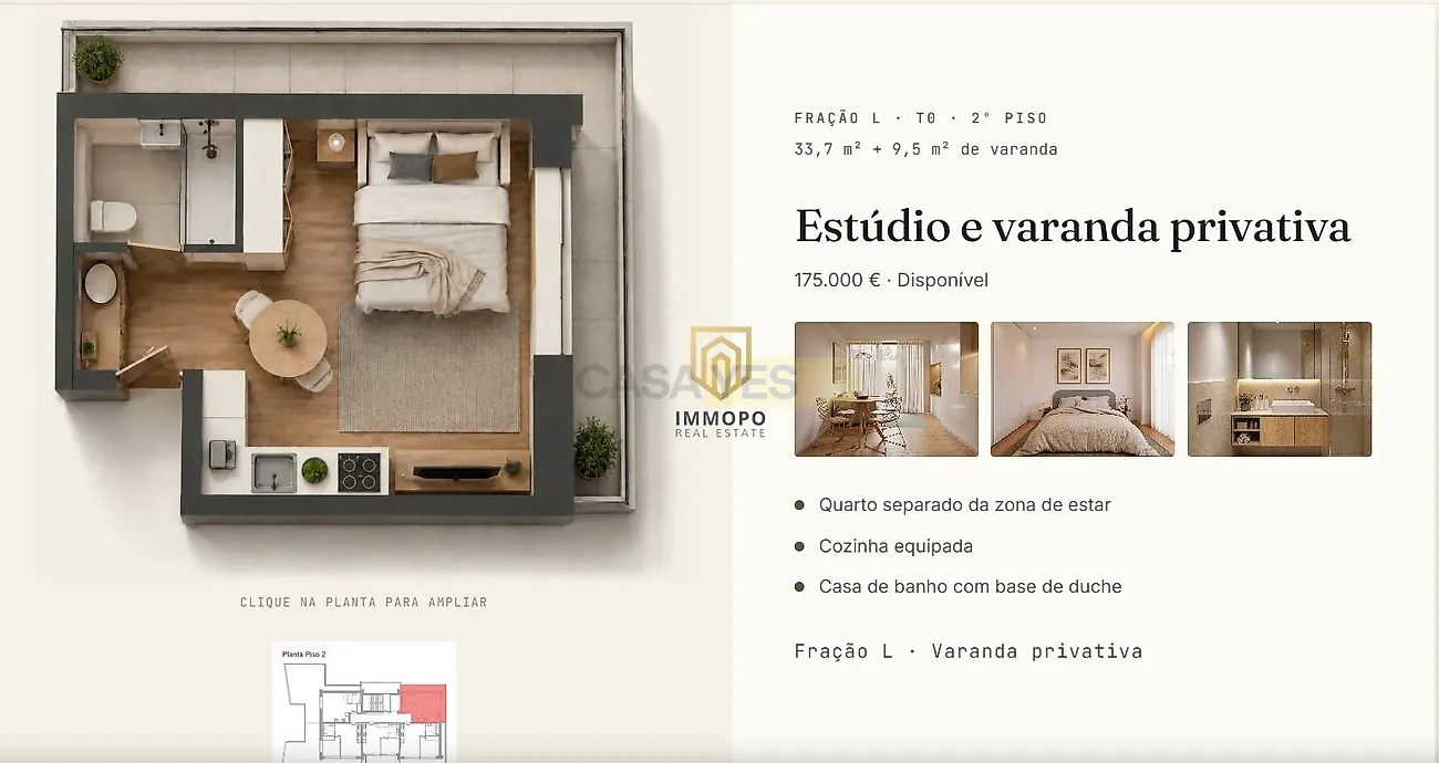 Apartamento T0 à venda em Perafita, Lavra e Santa Cruz do Bispo, Matosinhos — foto 8