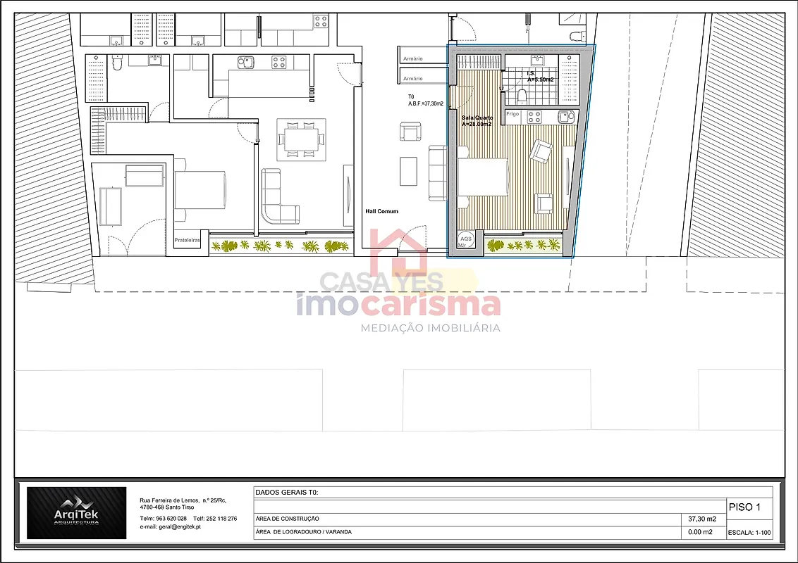 Apartamento T0 à venda em Aves, Santo Tirso — foto 17