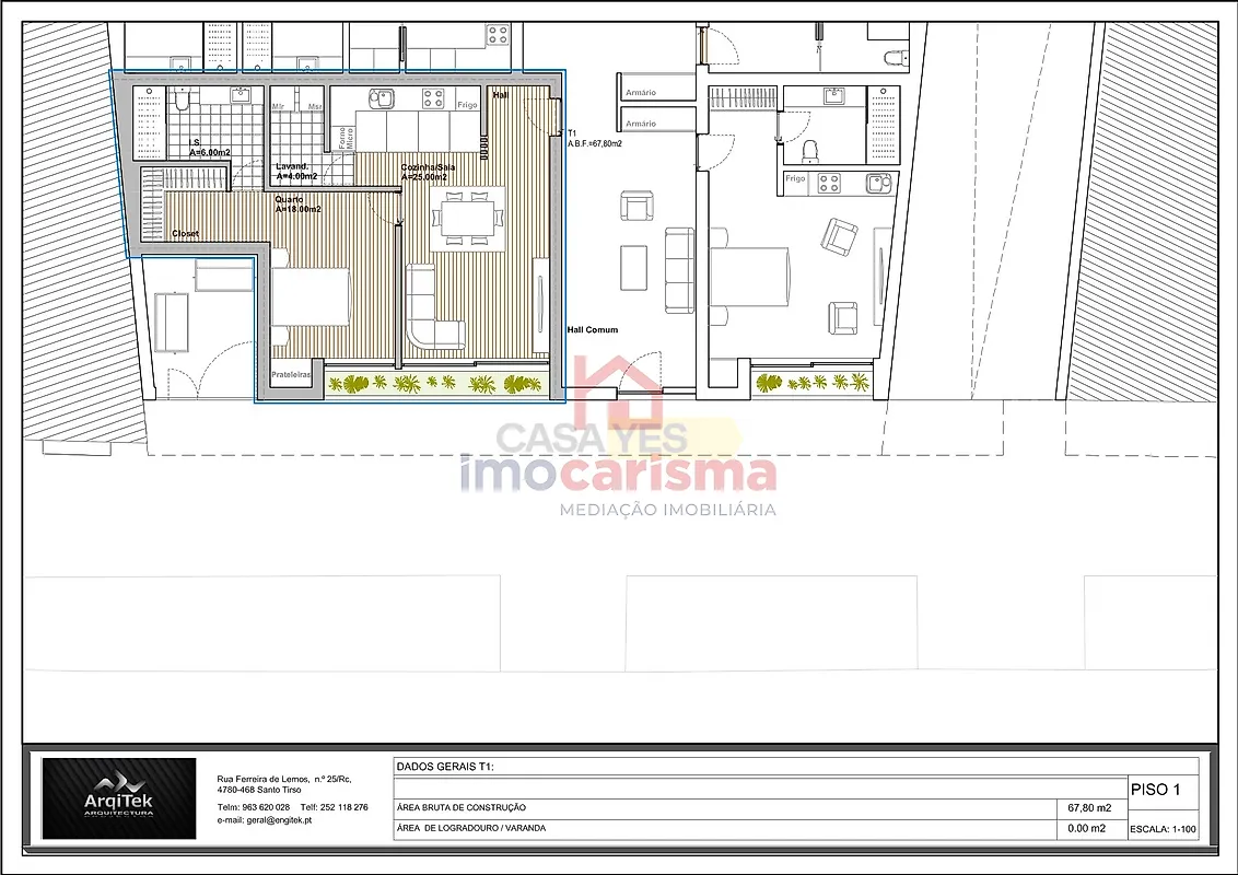 Apartamento T1 à venda em Aves, Santo Tirso — foto 16